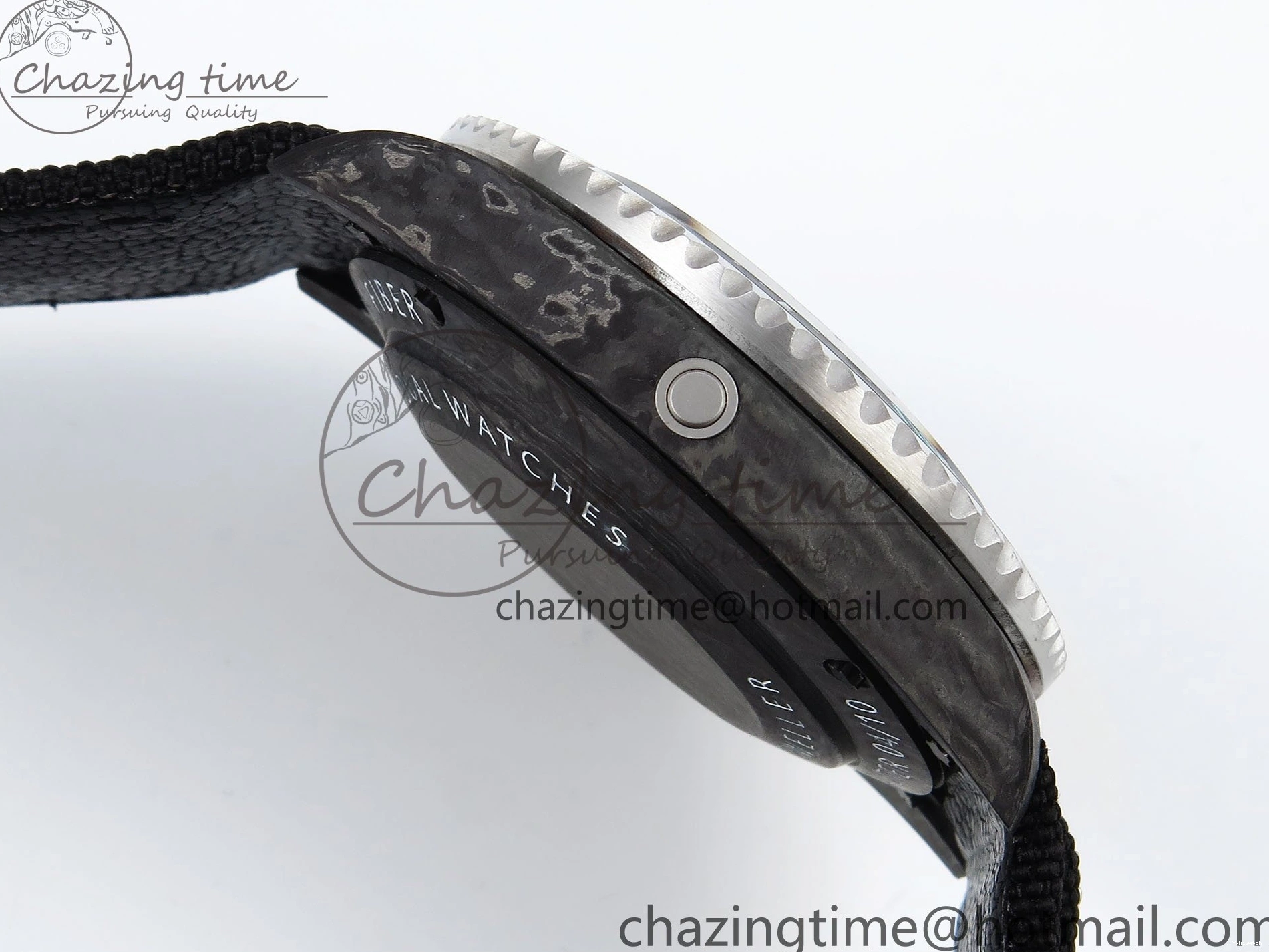 on Graffiti Nylon Best Black Carbon Strap A2824 DIWF Dweller Sea 43mm Edition Dial 0415